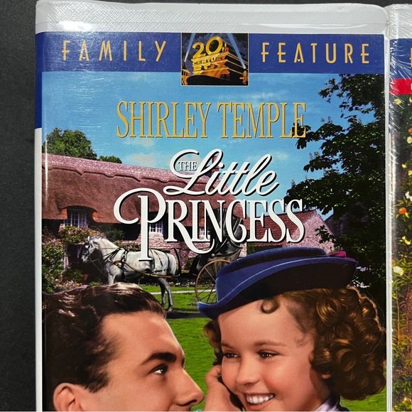 Shirley Temple NEW/Sealed VHS 20th Century Fox Movie Collection Tapes 16 & 17 - Picture 2 of 12
